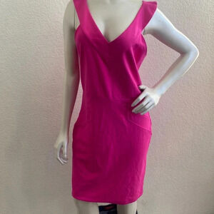 Amanda Uprichard, beautiful hot pink cocktail dress